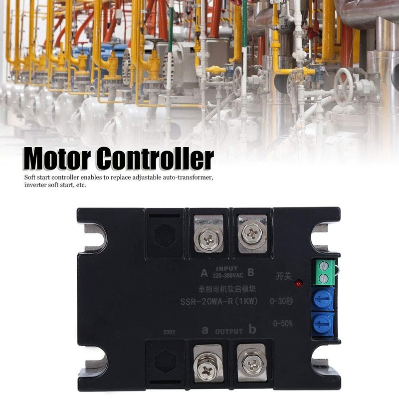 220 V AC Soft Start Regulator, Industrial Control Accessories, Aluminium