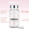 Omega 3 De Salmón 90 Cápsulas Aceite De Salmon Peptofrance