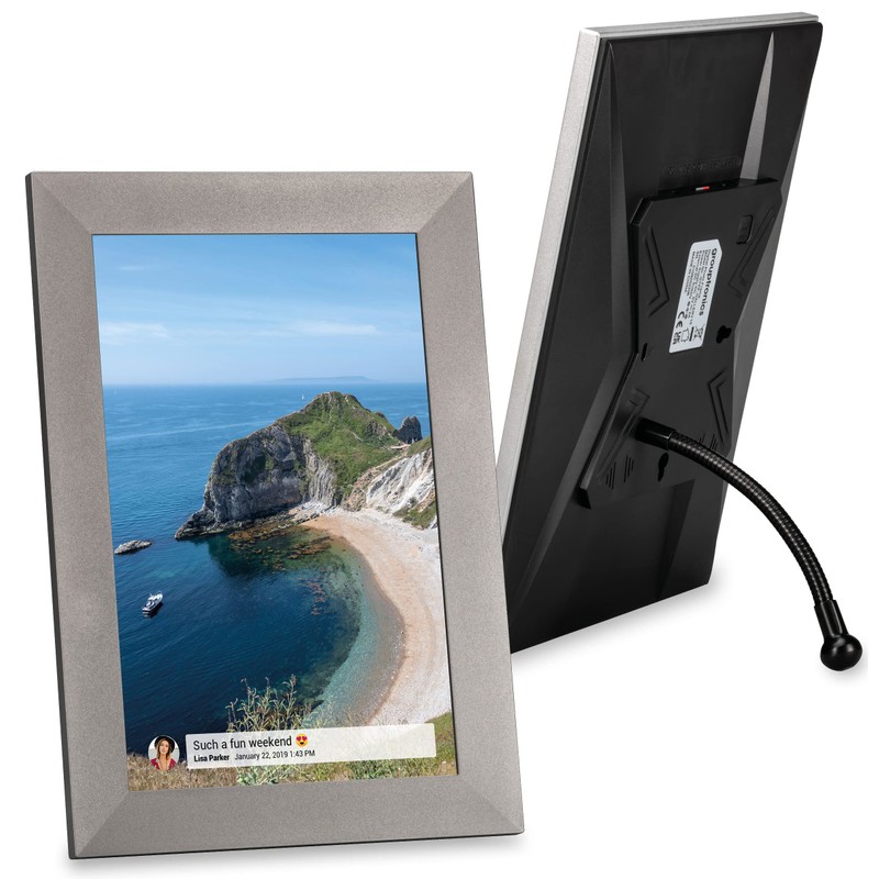 Grouptronics Gallery10 Easy To Use Wi-Fi Digital Photo Frame –