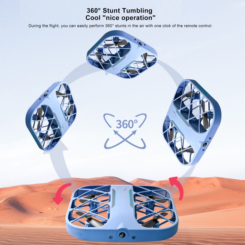Mini Drone for Kids Portable Pocket RC Quadcopter with Altitude