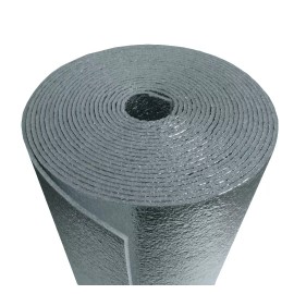IES R12 HVAC Duct Wrap REFLECTIVE Insulation 2-Sided Foam Core 4FT X 5FT (10mm)