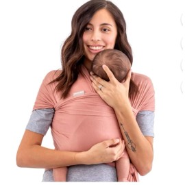 Wee Sprout Baby Wrap One Size Desert Rose 100% Lenzing Modal