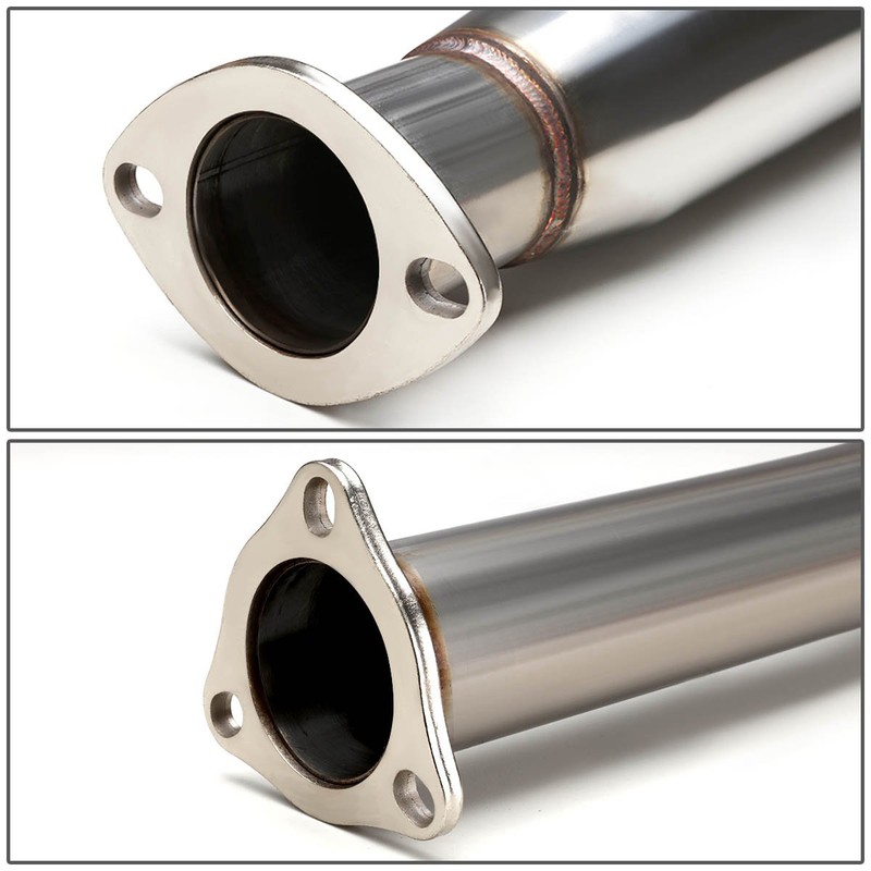 DNA Motoring CBE-HC923 CBEHC923 Stainless Steel Catback Exhaust System