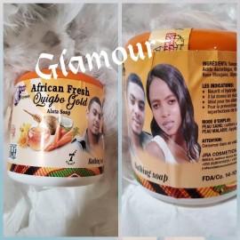 JRA African Fresh oyigbo Alata bathing soap with carrot  & honey. 500gx1