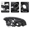 SOCKIR Headlight Assembly Pair Compatible with 2005-2006 Nissan Altima 4