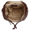 Samantha Look City 017743 Women's Genuine Leather Backpack, brown
