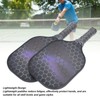 2PCS Pickleball Paddles Set Fiberglass Lightweight Pickle Ball Rackets with