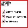 Maybelline New York Super Stay Matte Ink Liquid Lipstick, Long