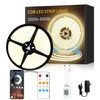 Yeewhale COB LED Strip Lights 50ft,3000K DC 24V Dimmable Warm