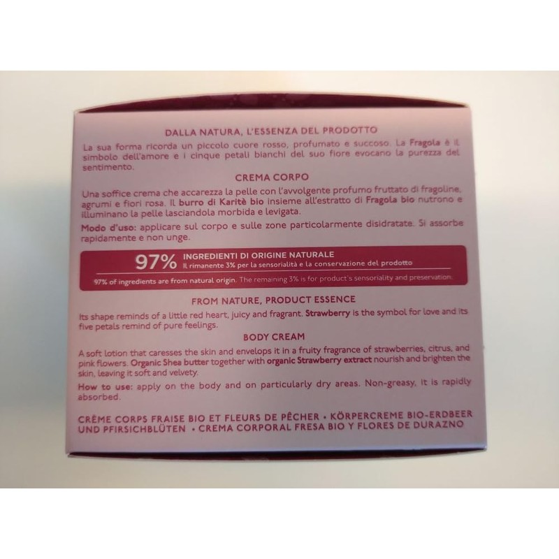Bouquet Erdbeere Körpercreme 200 ml