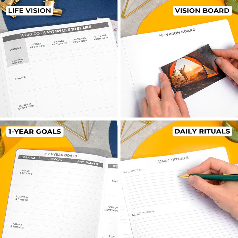Clever Fox Planner Daily PRO - 8.5 x 11" A4