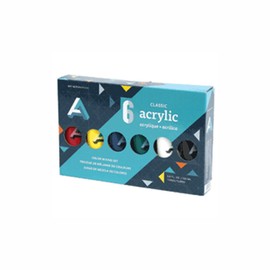 Art Alternatives Classic Acrylic Paint 100ml Set of 6