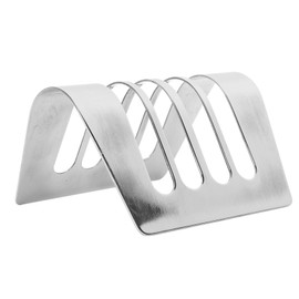 Toast Rack 4 Slots Slices Toast Rack Holder Stand Table Serving, Portable Cooling Rack, Toast Holder for Breakfast, Restaurants, Party (B)