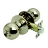 bala key lockable door knob set satin stainless steel -