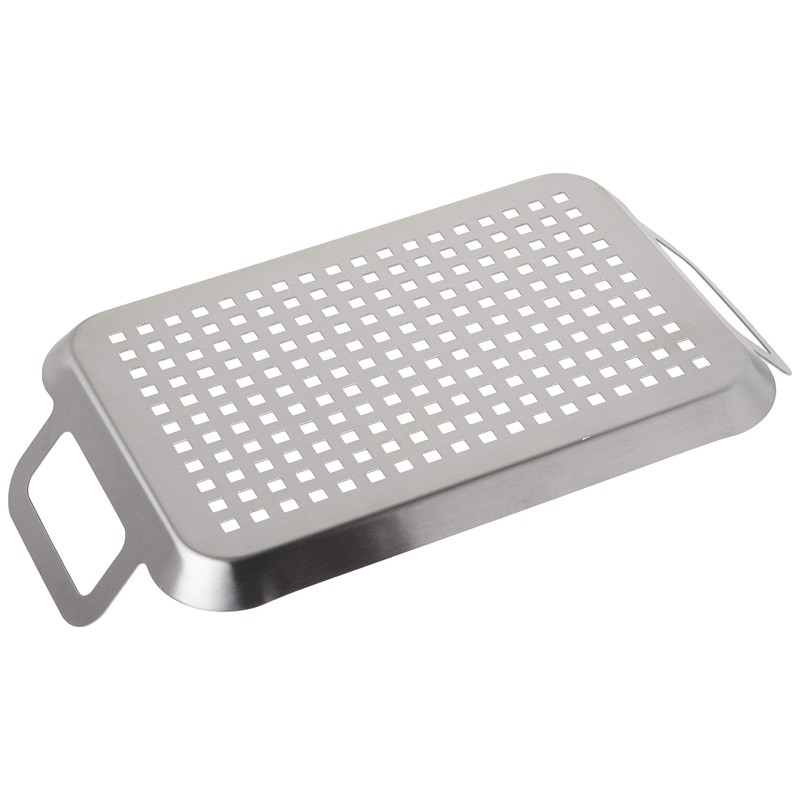 TableCraft Sartén de acero inoxidable de 13.5 pulgadas con asas,