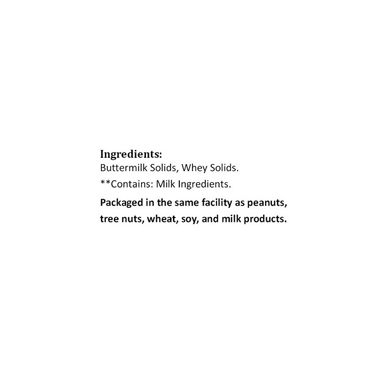 Buttermilk Powder 2 lbs Produced in USA