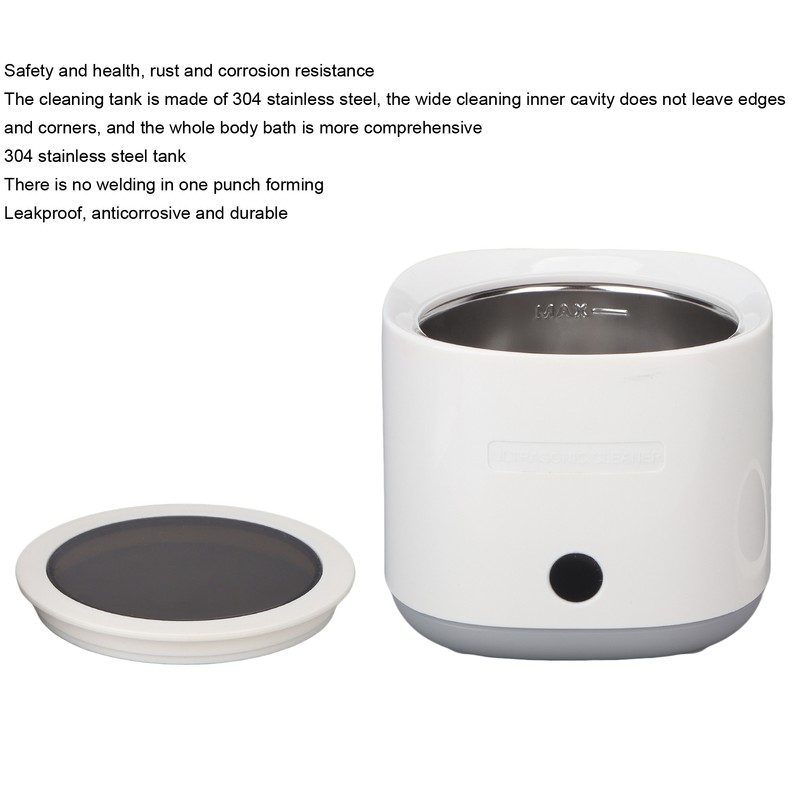 Ultrasonic Cleaning Machine Retainer Denture Glasses Quick Cleaner for Daily