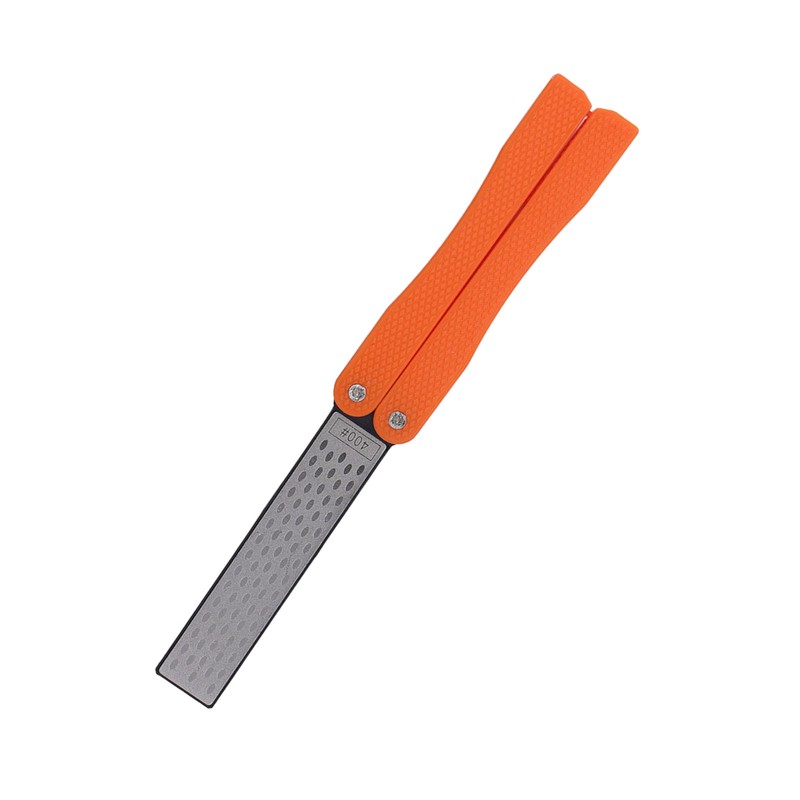 Knife Sharpener Foldable Fan Shaped Adamas Material Lightweight Portable Knife