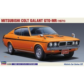 Hasegawa 1:24 Mitsubishi Colt Galant GTO-MR (1971) - 2018 New Mold / 하세가와 1대24 미쓰비시 콜트 갈란트 GTO-MR(1971)-2018년 신금형