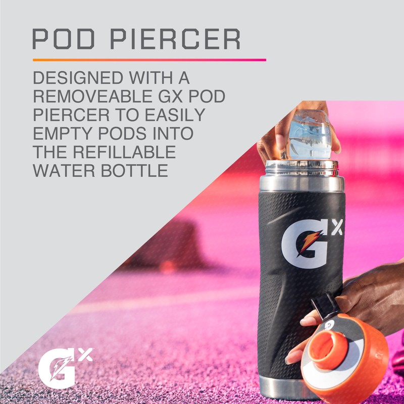 Gatorade Gx Stainless Steel Bottle, 32oz