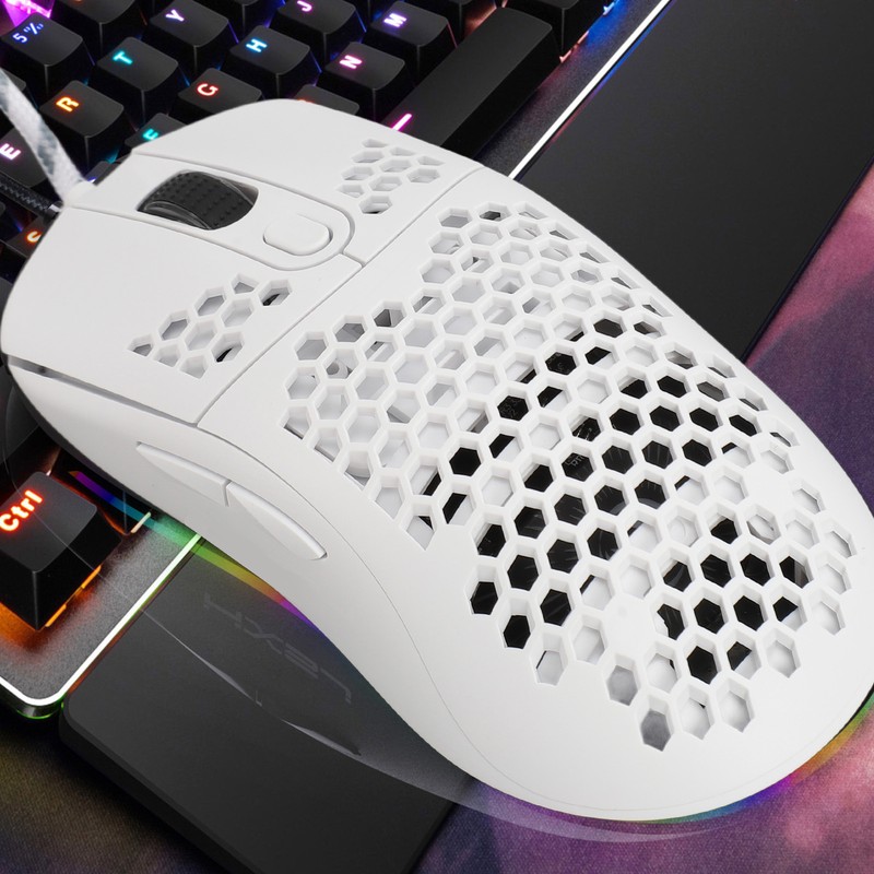 Wired Gaming Mouse with Backlight X600 6 Programming Buttons 8000