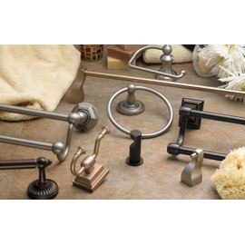 Baldwin PV.CRY.TAR Crystal Privacy Door Knob Set with Traditional Arch Trim from, Polished Chrome