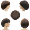 NEWPECK Afro Girls Cosplay Mushroom Wig Short Haircut With Bangs