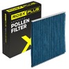 RIDEX Plus cabin air filter, 424I0610P, pollen filter, activated carbon,