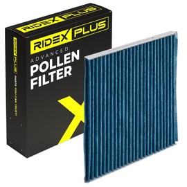 RIDEX Plus cabin air filter, 424I0610P, pollen filter, activated carbon, height: 20, width: 189, length: 236.5