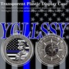 U.S. Police Challenge Coin Law Enforcement Coin Thin Blue Line