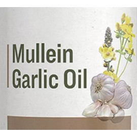 Natural Hope Herbals MULLEIN GARLIC OIL - Gentle Herbal Ear Drop Formula for Aches & Infections USA