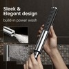 Veken 10'' All Metal Rain Shower Head with Handheld Spray