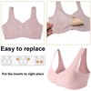 TopBine Bra Pads Inserts Women's Sports Cups Bra Replacement Insert