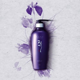 Daeng Gi Meo Ri- Jin Gi Vitalizing Shampoo, 100% Domestic Oriental Herb, Providing Moisture to Frizzy and Split Hair, Smooth and Shiny Hair, 500ml