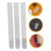Gatuida 3pcs Guitar Nut Files Nut Slotting Tools for Acoustic