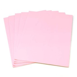 Homeford Plain EVA Foam Sheets, 9-Inch x 12-Inch, 5-Piece (Light Pink)