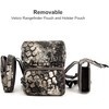 Binocular Harness Chest Pack: Waterproof Bino Case with Rangefinder Pocket