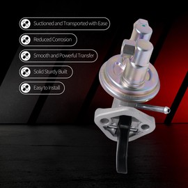 OXCANO Mechanical Fuel Pump Compatible with Volvo Penta AQ 120 125 131 140 145 151 171 230 250 251 Outboard Engines Replaces 841161 841161-3 18-7286 9-35425