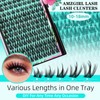 Lash Extension Set, 140 Pieces, Eyelash Extensions Set, Manga Clusters,