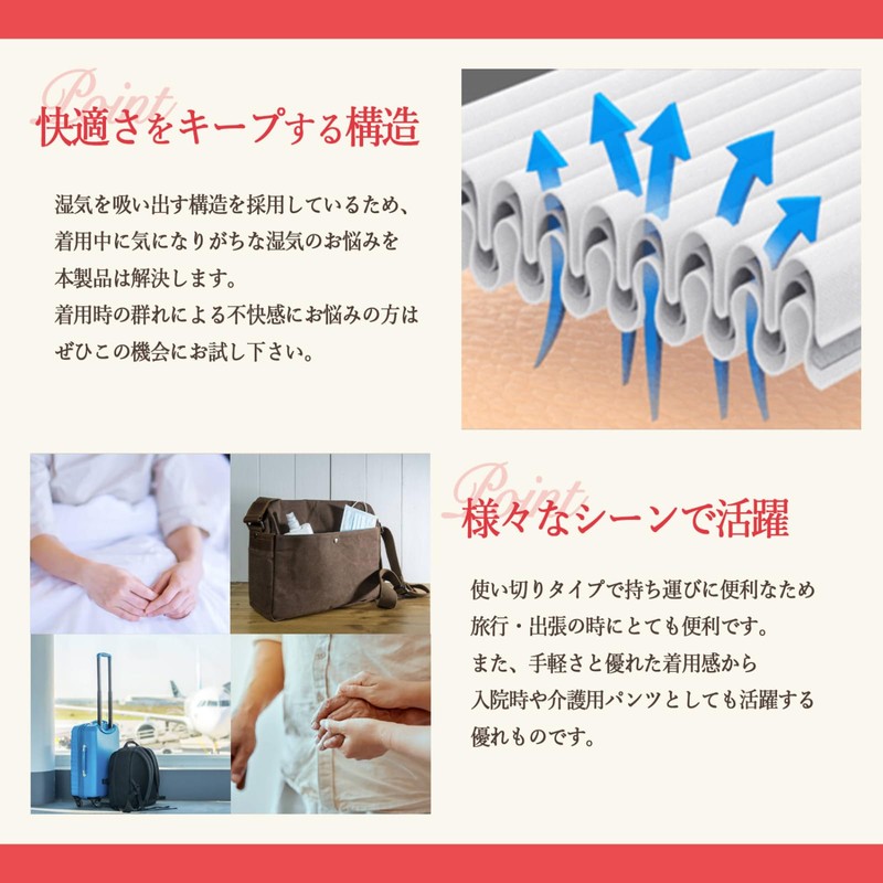 Disposable Boxer Shorts, Pack of 10 (M-L)