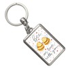 Pummel Bee Keyring with Saying Bee in Love with You
