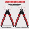 HARDZTOOL 5-in-1 Multifunctional Pliers Set, 8 Inch Electrician Pliers Set