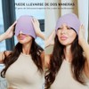 Gorro para Migraña, Gorro de 180° Half Gel para Relajación,