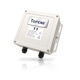 TOPENS DPS180-U AC-DC Power Supply Adapter 100-240VAC to 24VDC 150W Transformer Waterproof Converter Outdoor Use for Automatic Gate Openers CCTV Security Cameras LED Strip Lights