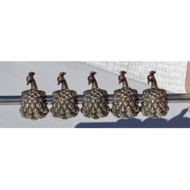 Faerybeads Beautiful Faerybeads Peacock Silver Bead Charm HTF! *SOLD SEPARATELY*