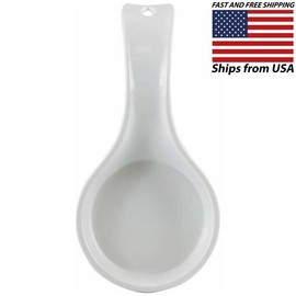 Calopso basics by Reston Lloyd CALYPSO BASICS BY RESTON LLOYD Spoon Rest - White - Dishwasher Safe
