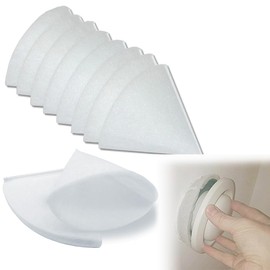 10 cone filters DN 125, G4 filter ventilation system, filter fleece, cone filter, filter mats for ventilation systems, suitable for all types of ventilation systems in the home