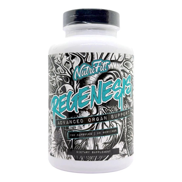 Regenesis Nac Cúrcuma Cardo Mariano 150 Capsulas Nutrifitt