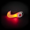 Aura LED Running Armband Hi Visibility Strip - Red, One