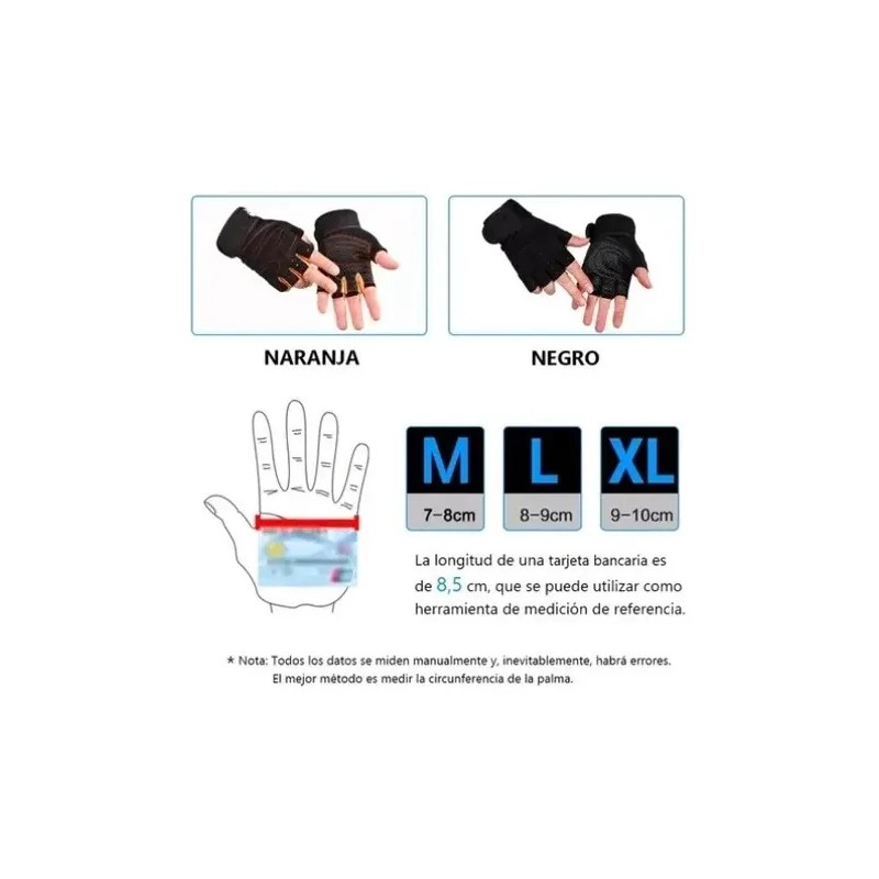 Guantes Gym Tácticos Pesas Crossfit Gimnasio De Mujer Hombre